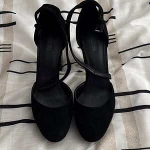 Michael Kors Black Heeled Sandals